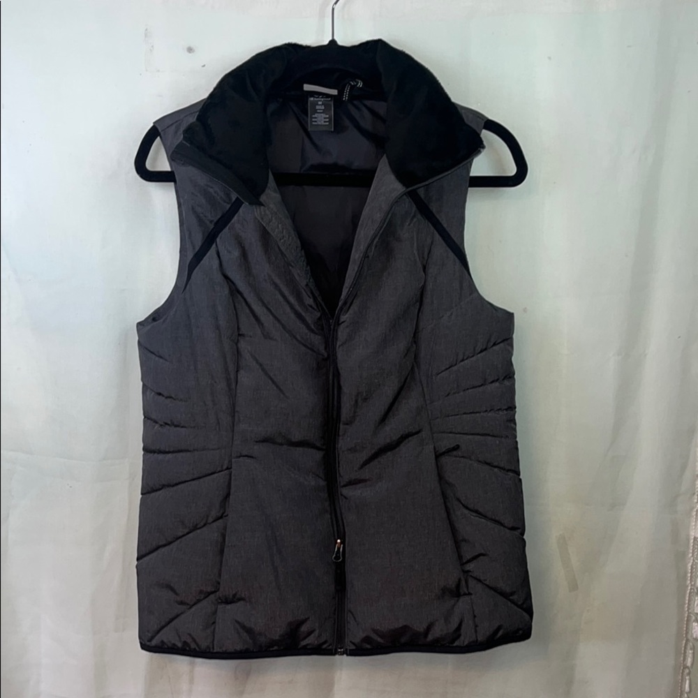 NWOT Champion Women's Charcoal Puffer Vest